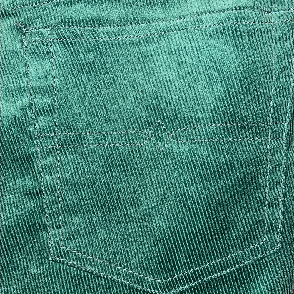 NWT - Peter Christian - Men's Emerald Flat Front Corduroy Pants - Size 36 x 30 - Picture 10 of 11